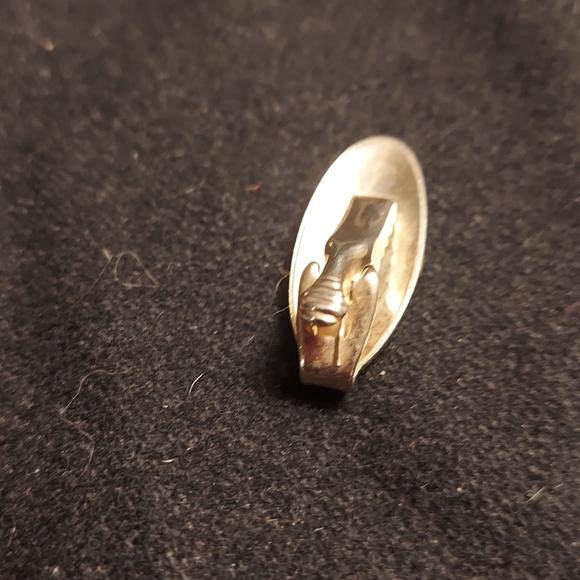 🩶 Vintage Letter B Gold Tie Clip - Picture 8 of 9